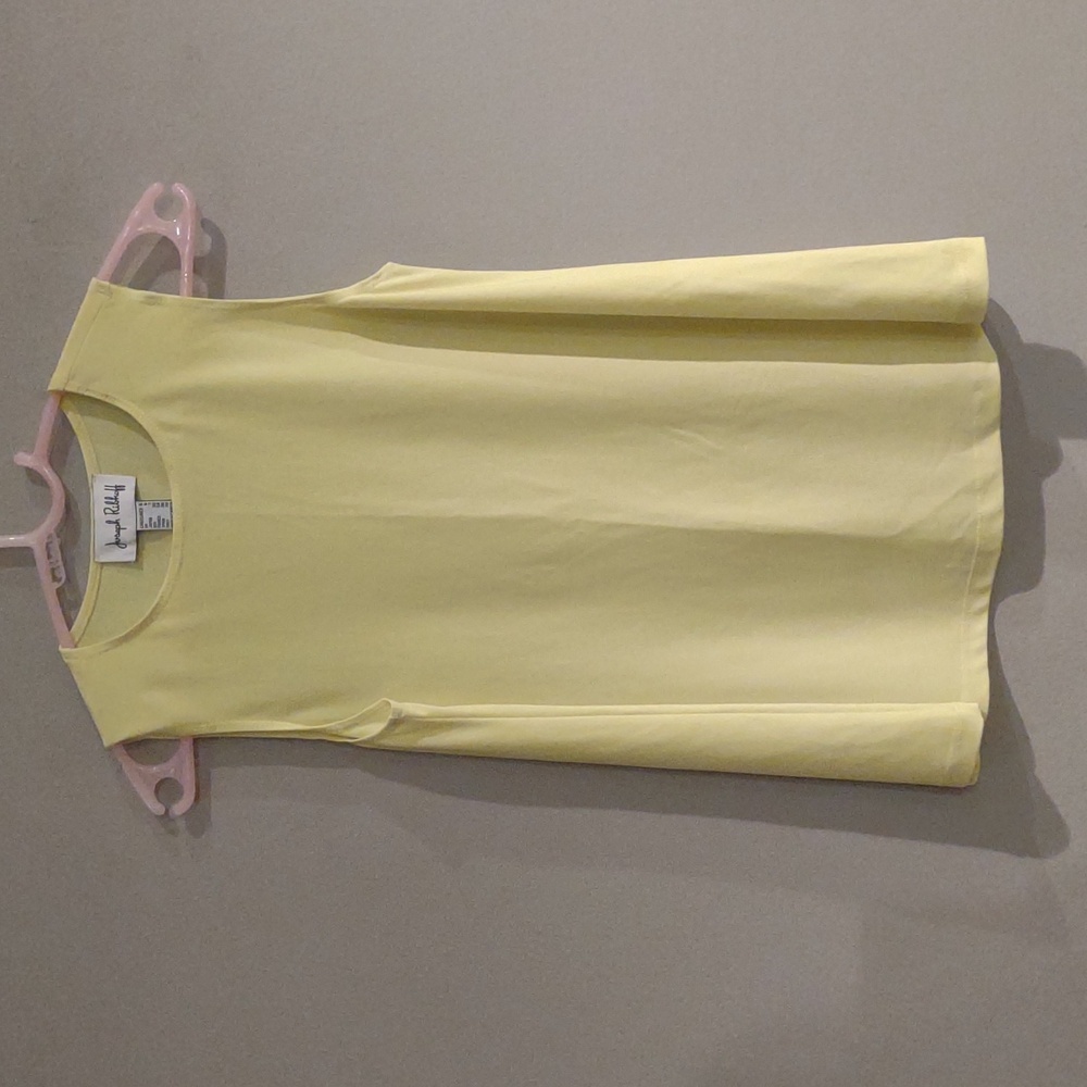 Joseph Ribkoff women's 4 canary yellow stretchy tank‎ top